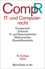 IT- und Computerrecht/CompR - Cover