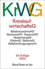 Kreislaufwirtschaftsgesetz (KrWG) - Cover
