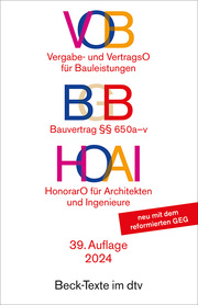 VOB/BGB/HOAI - Cover