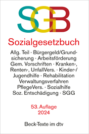 Sozialgesetzbuch mit Sozialgerichtsgesetz - Cover