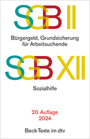 SGB II: Bürgergeld, Grundsicherung für Arbeitsuchende/SGB XII: Sozialhilfe