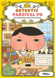 Detektiv Parzival Po 1 - Das Geheimnis der Frau Purpur - Cover