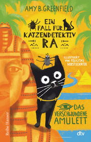 Ein Fall für Katzendetektiv Ra - Das verschwundene Amulett - Cover