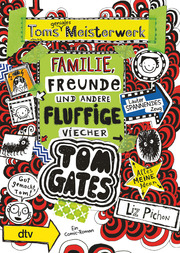 Tom Gates - Toms geniales Meisterwerk (Familie, Freunde und andere fluffige Viecher) - Cover
