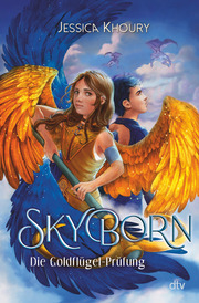Skyborn - Die Goldflügel-Prüfung von Jessica Khoury (gebundenes Buch)