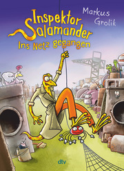 Inspektor Salamander - Ins Netz gegangen - Cover