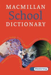 Macmillan School Dictionary, English Edition, with CD-ROM