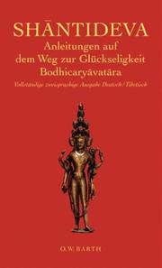 Anleitungen auf dem Weg zur Glückseligkeit/Bodhicaryavatara - Cover