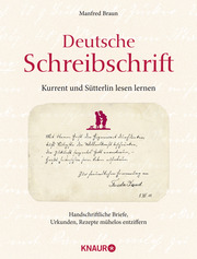 Deutsche Schreibschrift - Kurrent und Sütterlin lesen lernen - Cover