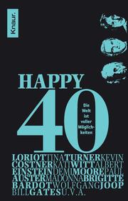 Happy 40 - Cover