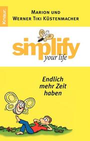Simplify your life - Endlich mehr Zeit haben - Cover