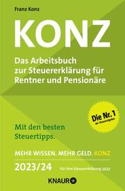 Konz - Das Arbeitsbuch zur Steuererklärung für Rentner und Pensionäre - Cover