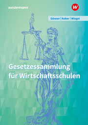 Gesetzessammlung für Wirtschaftsschulen - Cover