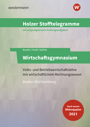 Holzer Stofftelegramme Baden-Württemberg - Wirtschaftsgymnasium - Cover