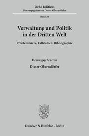 Verwaltung und Politik in der Dritten Welt. - Cover