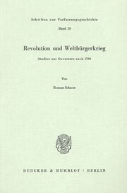 Revolution und Weltbürgerkrieg. - Cover