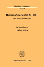 Hermann Conring (1606 - 1681). - Cover