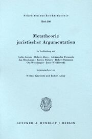 Metatheorie juristischer Argumentation