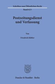 Postzeitungsdienst und Verfassung.