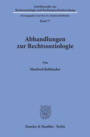 Abhandlungen zur Rechtssoziologie.