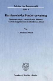 Karrieren in der Bundesverwaltung. - Cover