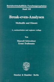 Break-even-Analysen. - Cover