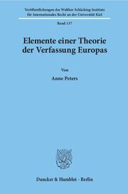 Elemente einer Theorie der Verfassung Europas.