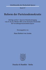 Reform der Parteiendemokratie