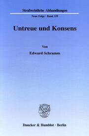 Untreue und Konsens. - Cover