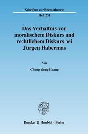 Das Verhältnis von moralischem Diskurs und rechtlichem Diskurs bei Jürgen Habermas.