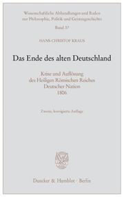 Das Ende des alten Deutschland - Cover
