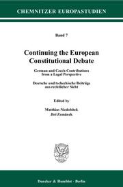 Continuing the European Constitutional Debate - Cover