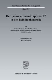 Der 'more economic approach' in der Beihilfenkontrolle