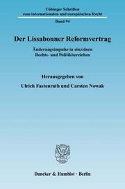 Der Lissabonner Reformvertrag - Cover