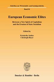 European Economic Elites - Cover