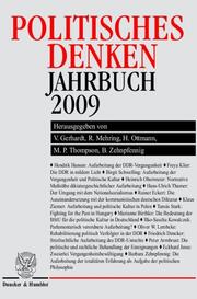 Politisches Denken Jahrbuch 2009