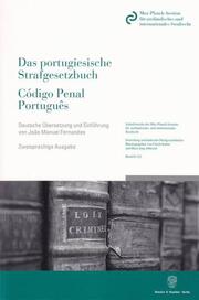 Das portugiesische Strafgesetzbuch - Código Penal Português - Cover