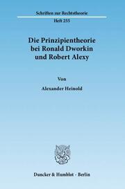 Die Prinzipientheorie bei Ronald Dworkin und Robert Alexy.