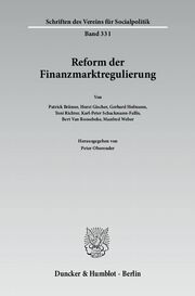 Reform der Finanzmarktregulierung - Cover