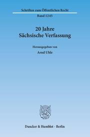 20 Jahre Sächsische Verfassung - Cover