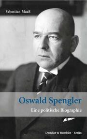 Oswald Spengler. - Cover