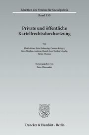 Private und öffentliche Kartellrechtsdurchsetzung. - Cover