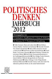 Politisches Denken.Jahrbuch 2012.