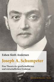 Joseph A. Schumpeter - Cover