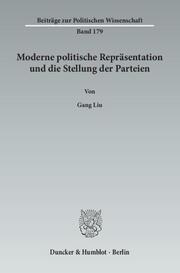 Moderne politische Repräsentation und die Stellung der Parteien