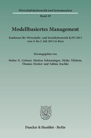 Modellbasiertes Management. - Cover
