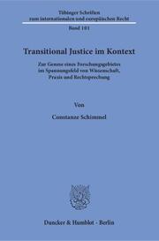 Transitional Justice im Kontext.