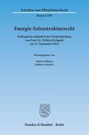 Energie-Infrastrukturrecht.