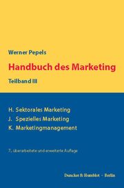 Handbuch des Marketing III