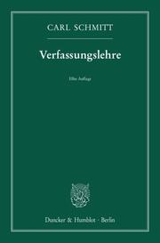 Verfassungslehre - Cover